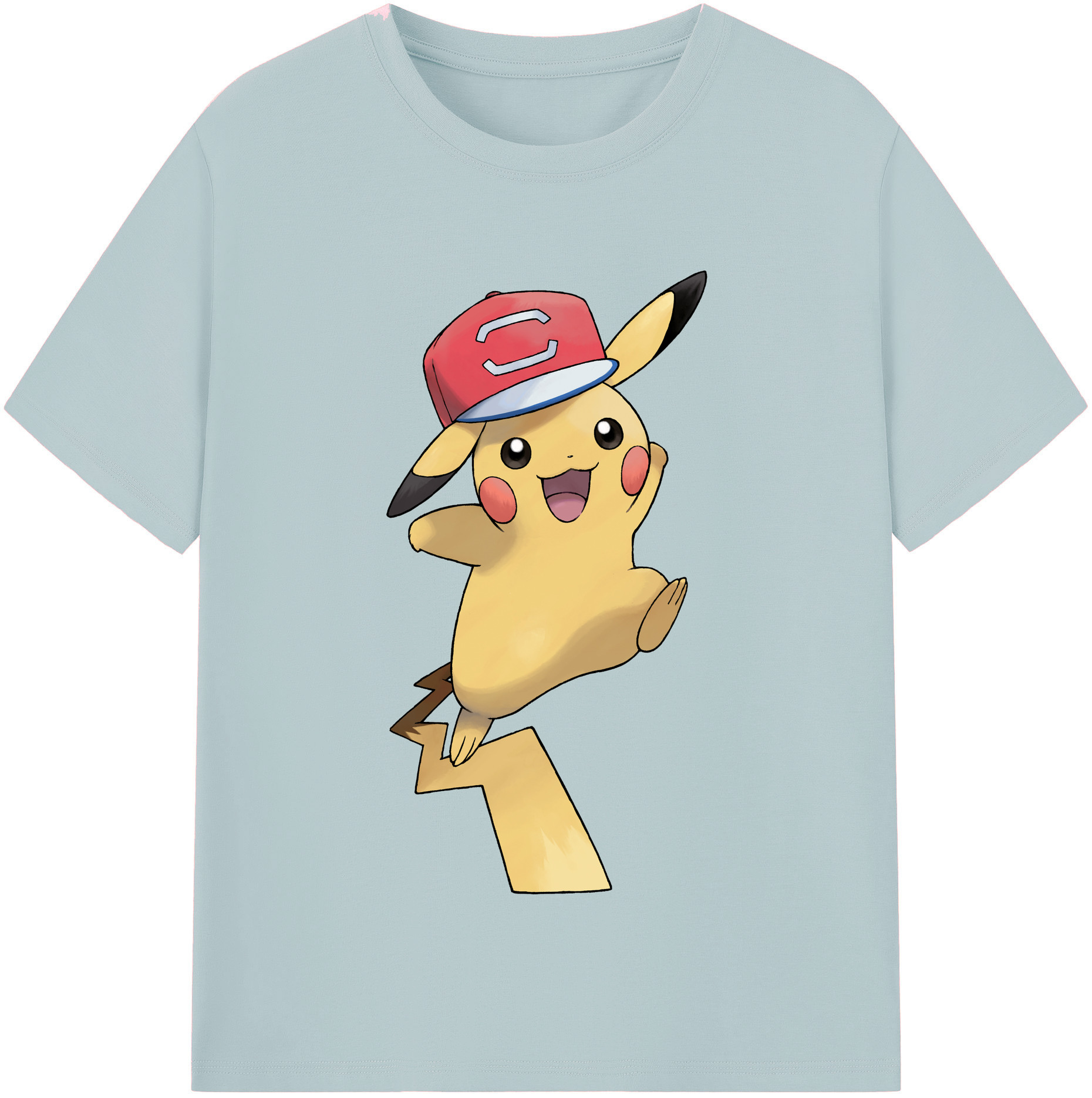 （画像用） ポケットモンスター Pokémon 綿100％半袖Tシャツ（フロントプリント）